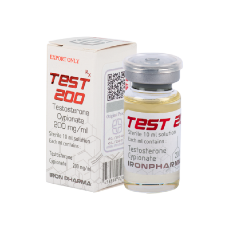 İron Pharma Testosterone Cypionate 200 Mg 10 Ml